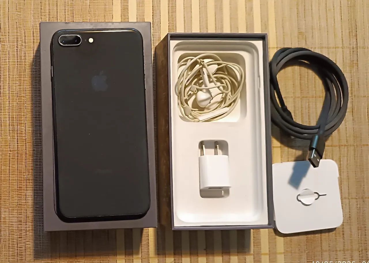 iPhone 8 Plus Preto 256gb  - Foto 5