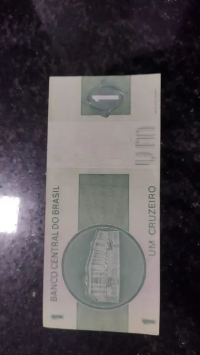 cedula 1 cruzeiro - coelcionador - Foto 2