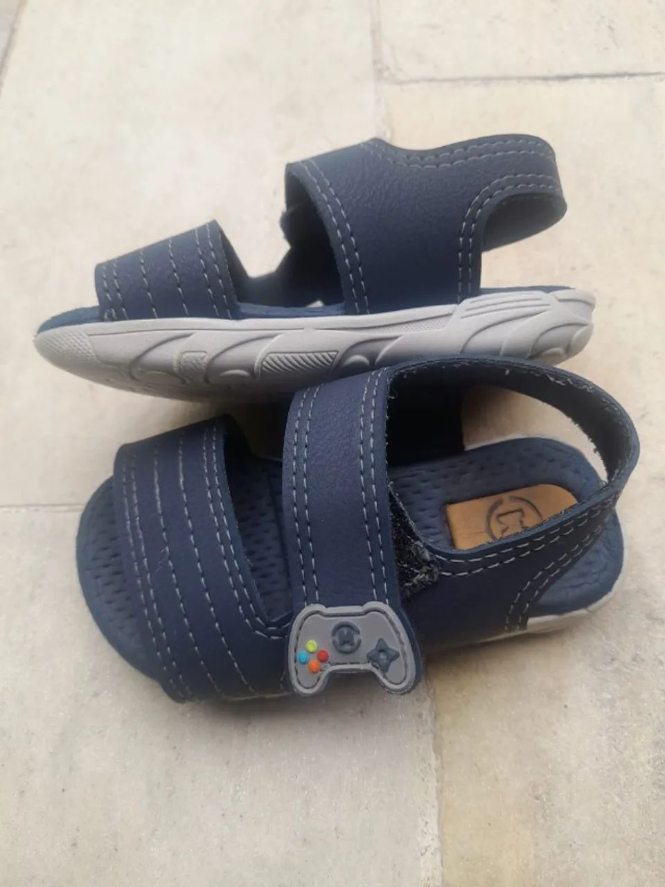 Sandália Molekinho e Chinelo (Havaianas)- Infantil - Tam 19. - Foto 3