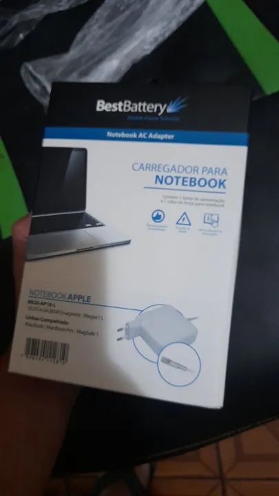 Carregador para macbook magsafe 1 e tipo c