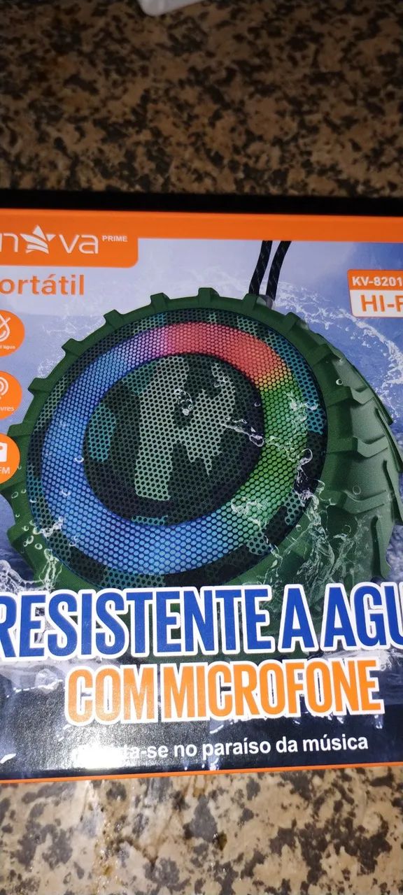 Caixa de Som Bluetooth Inova Prime Portátil Resistente à Água - Foto 3