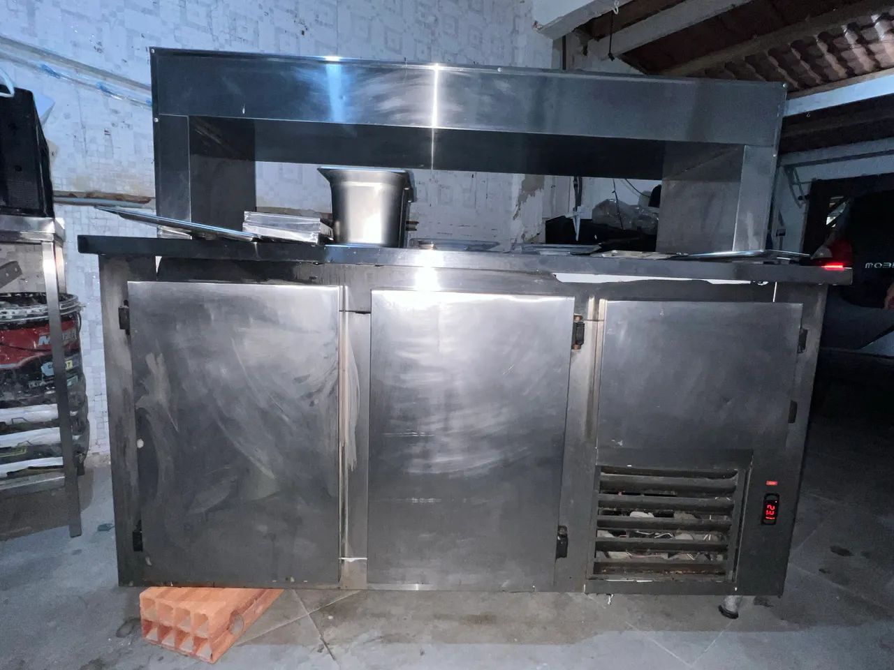 Condimentadora refrigerada inox - Foto 2