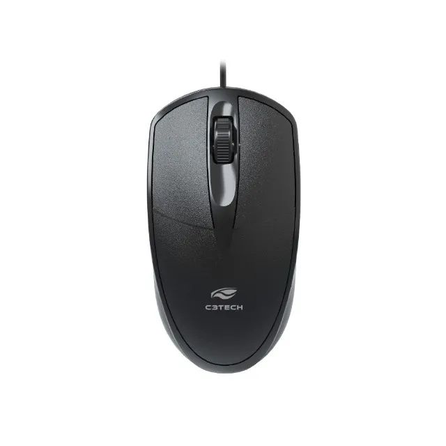 Mouse USB MS-31BK Preto C3Tech - Loja Coimbra Computadores Entregamos