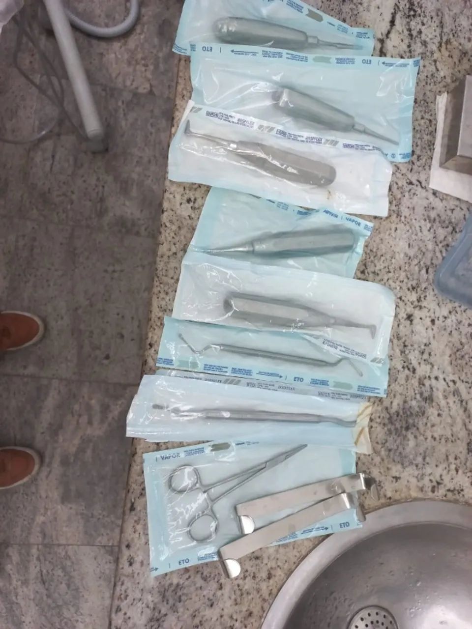 Lote Completo de Instrumental Odontológico - Mais de 80 Peças para Clínica, Cirurgia e Ort - Foto 6