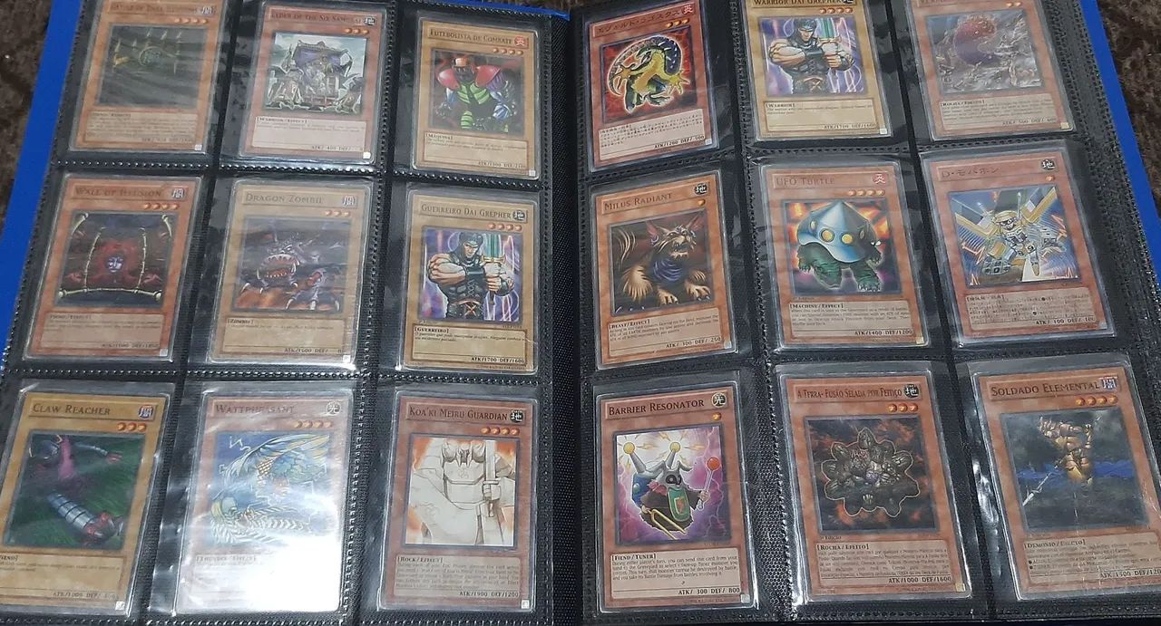 Cartas de yu-gi-oh pasta com 266 cartas de yu-gi-oh originais - Foto 2