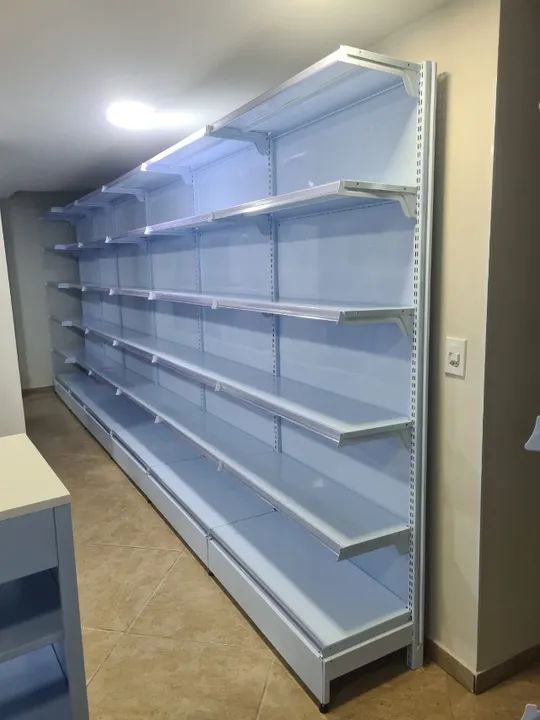 Gôndola linha farmácia 30x25 carga até 35 kg - Foto 4