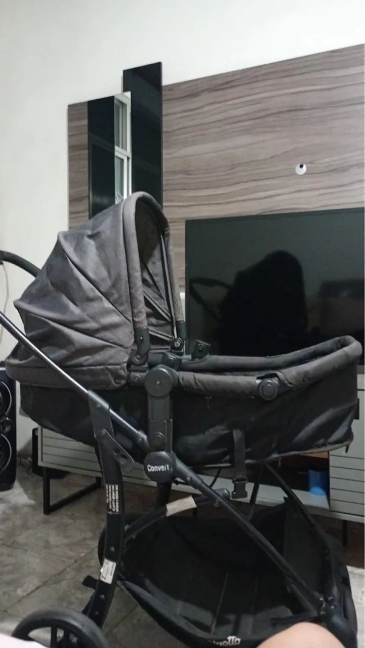 Carrinho de Bebê - Usado em Ótimo Estado - Foto 4