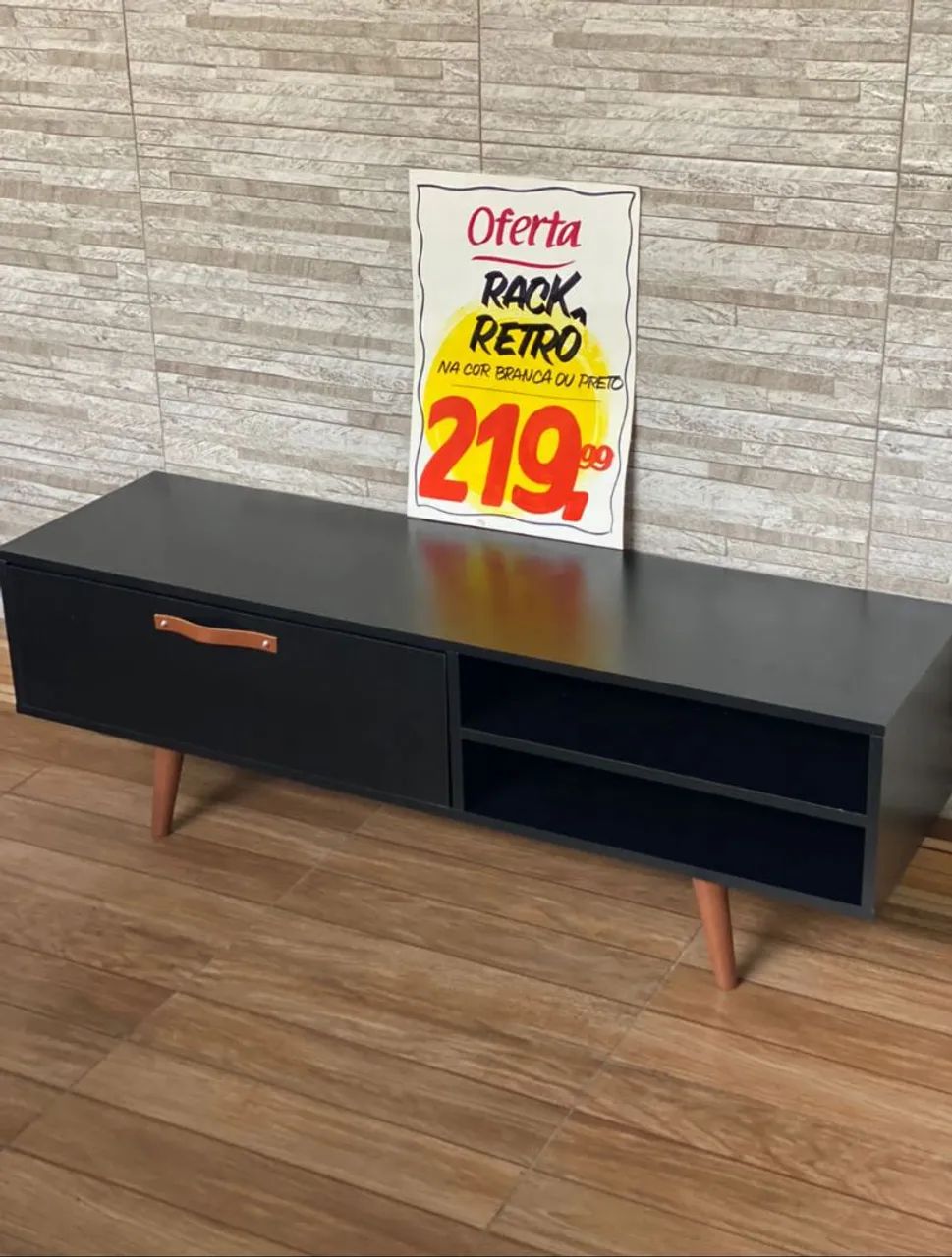 Rack Retro para TV - Novo! - Foto 2