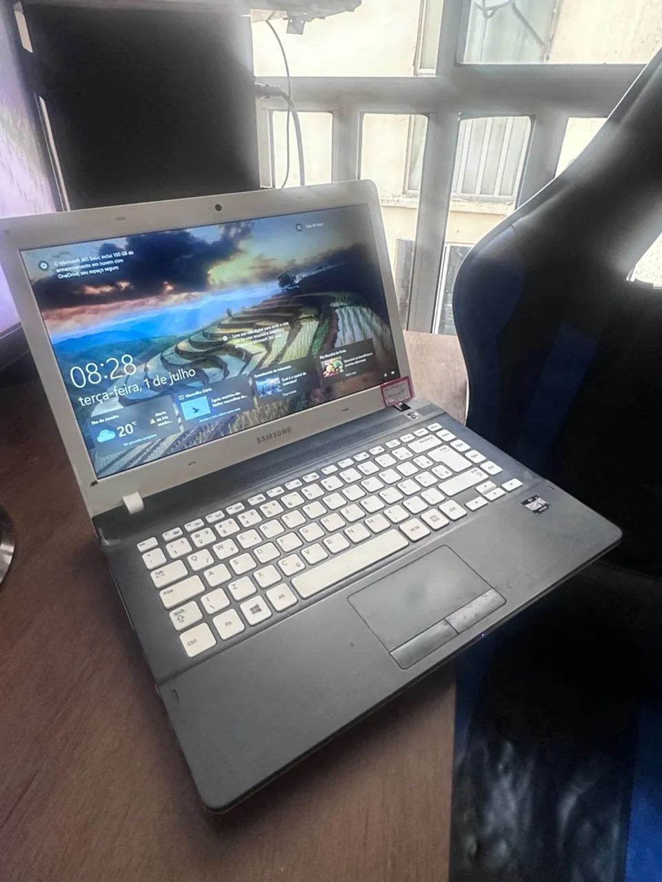 Notebook Samsung Branco - Desempenho e Estilo - Foto 4