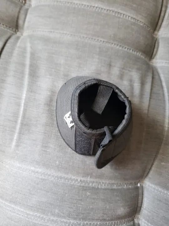 colar elizabetano filhote ou cães de pequeno porte - flexível - Foto 2