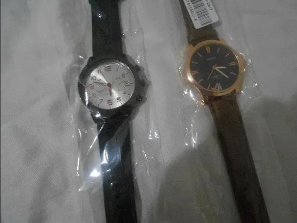Combo! Relógio Poshi e Yazole e Preto!