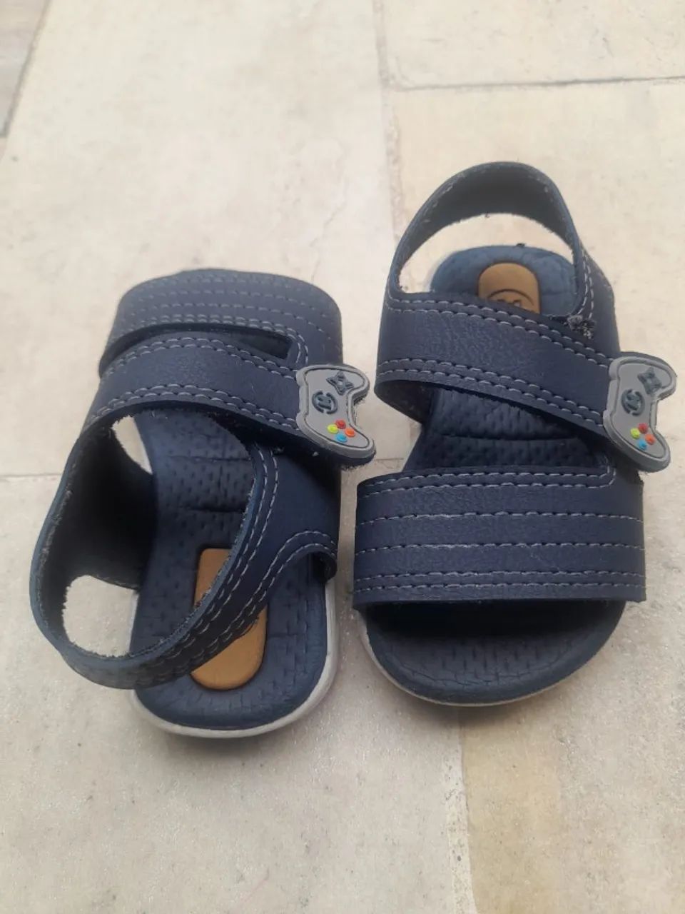 Sandália Molekinho e Chinelo (Havaianas)- Infantil - Tam 19. - Foto 2