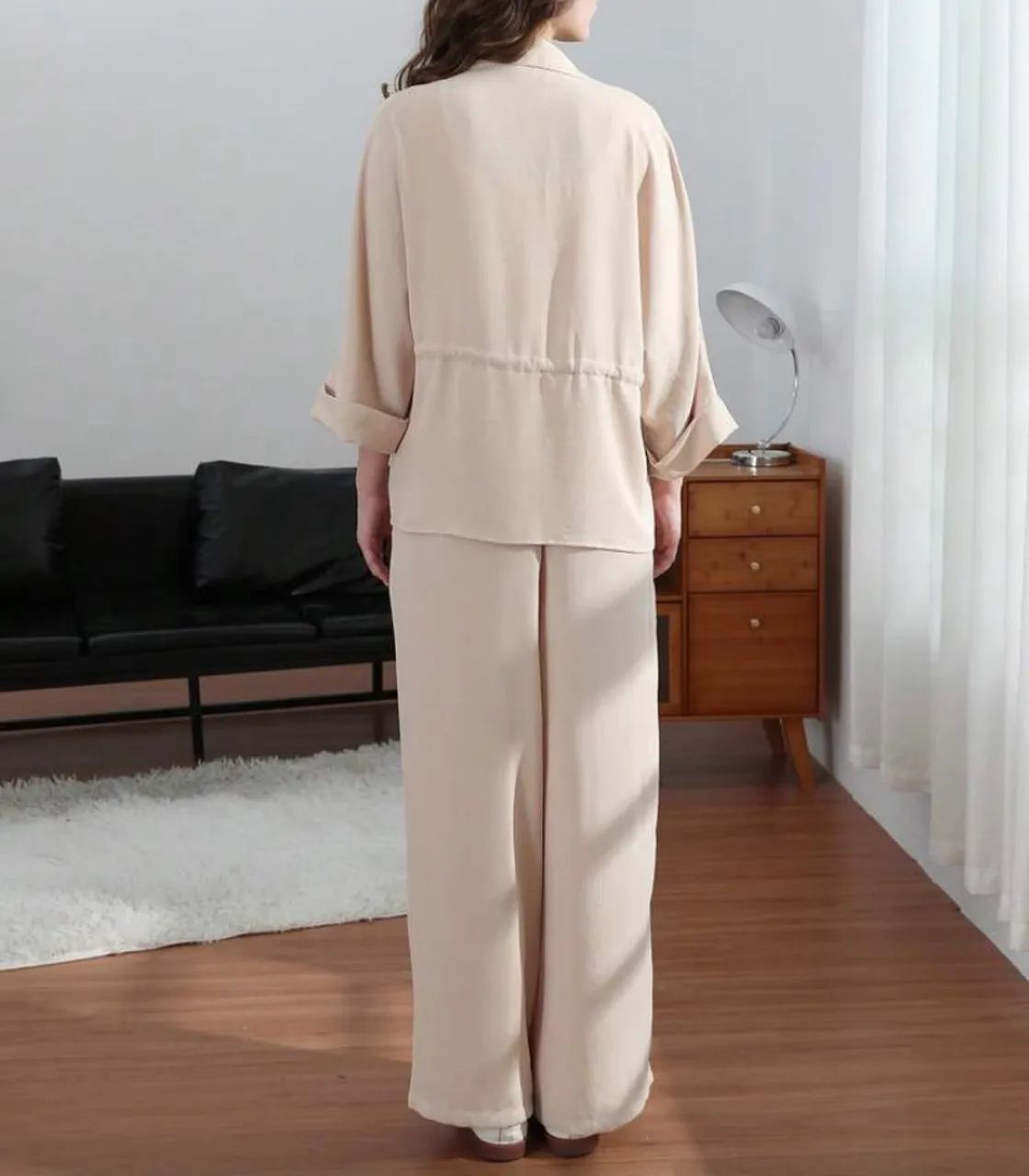 Conjunto bege feminino  - Foto 3