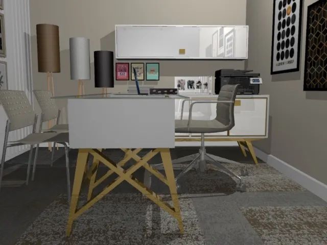Mesa De Consultório Odonto Med Delluxe. 2 Gavetas...Móveis de Requinte. Alto Padrão