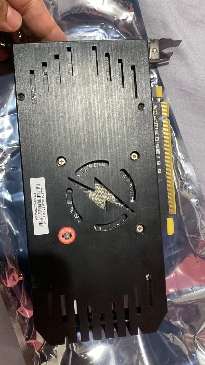 PLACA DE VÍDEO RX 5500 XT 8GB - Foto 2