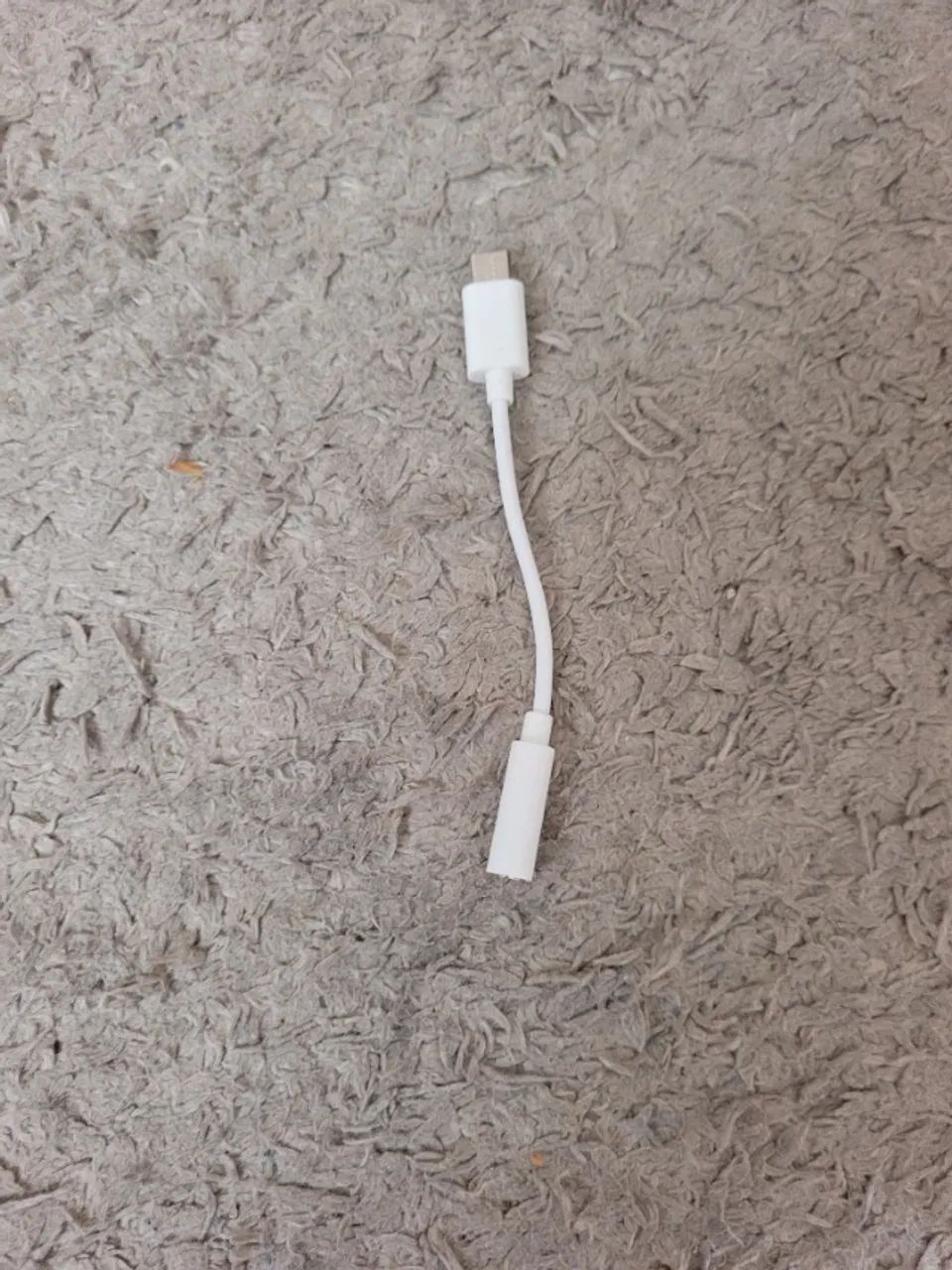 Adaptador tipo C Type C Para p2 áudio fone ouvido