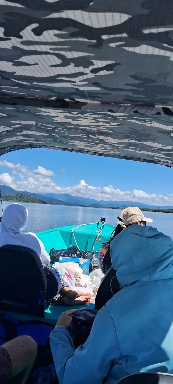 Voadeira fibra borda alta 40hp yamaha  - Foto 14