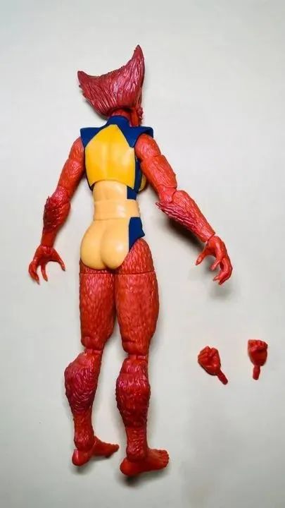 Marvel Legends Wolfsbane / Lupina - da wave do Zabu (sem peça BAF) - X-Factor / X-Men - Foto 3