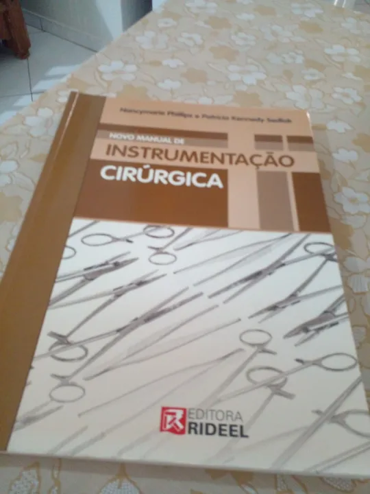 Livros para enfermeiros e tecnicos de enfermagem para instrumentação cirúrgica