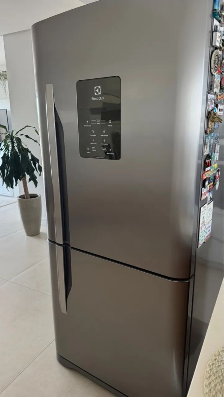 Geladeira Electrolux Duplex Inox