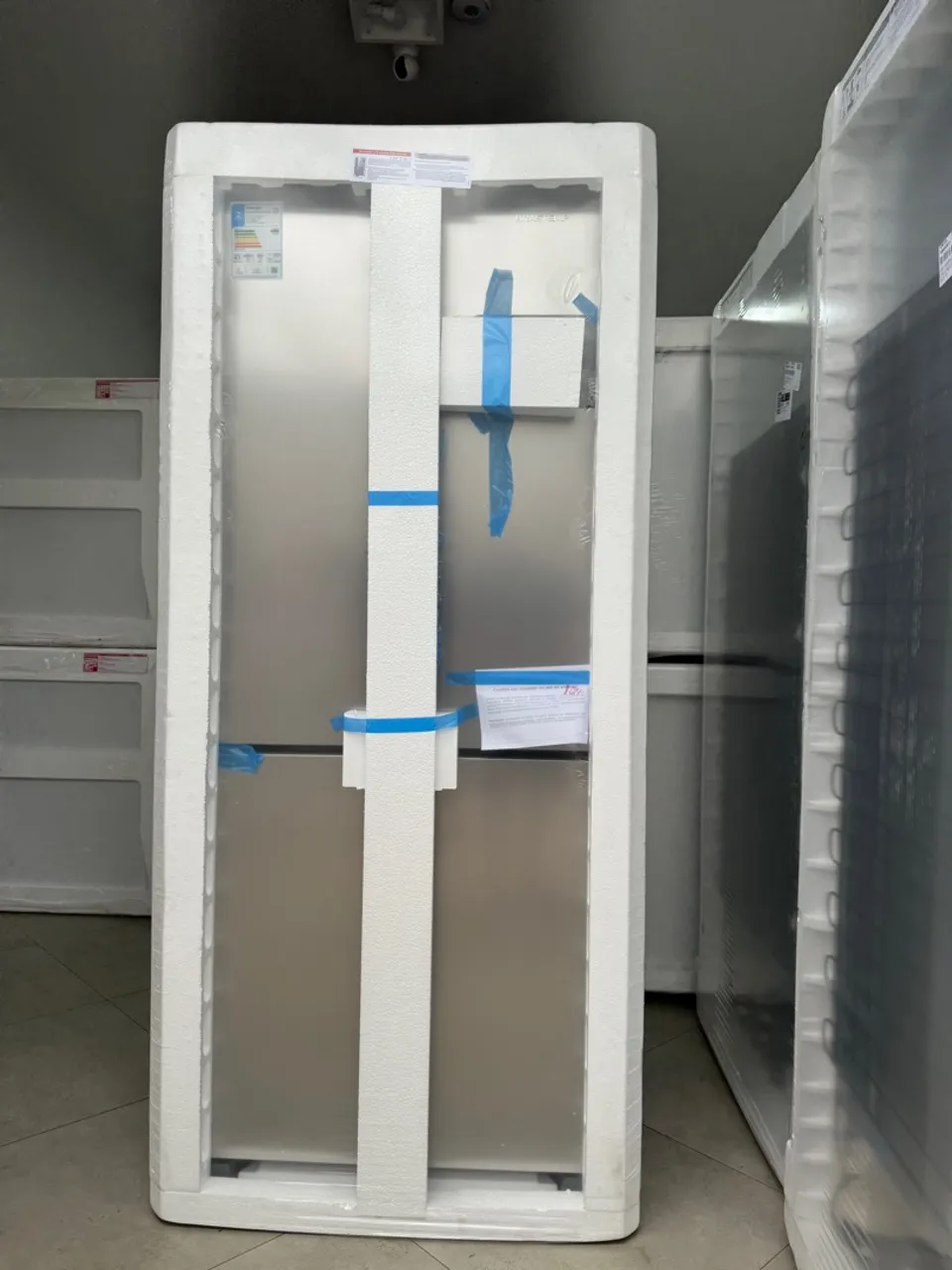 Geladeira Brastemp Frost Free French Door A+++ 554 litros cor Inox - BRO85AK 110V nova