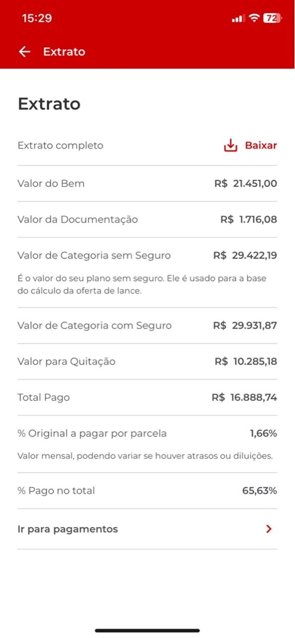 Vendo meu consórcio , interessado chama no chat ou WhatsApp *62