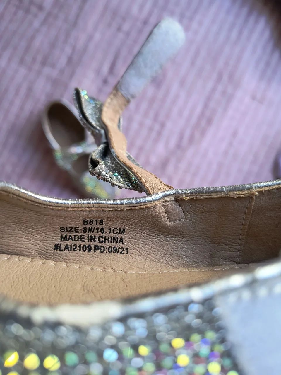 Sapatinho de cristal  Tam 2464304761501186123