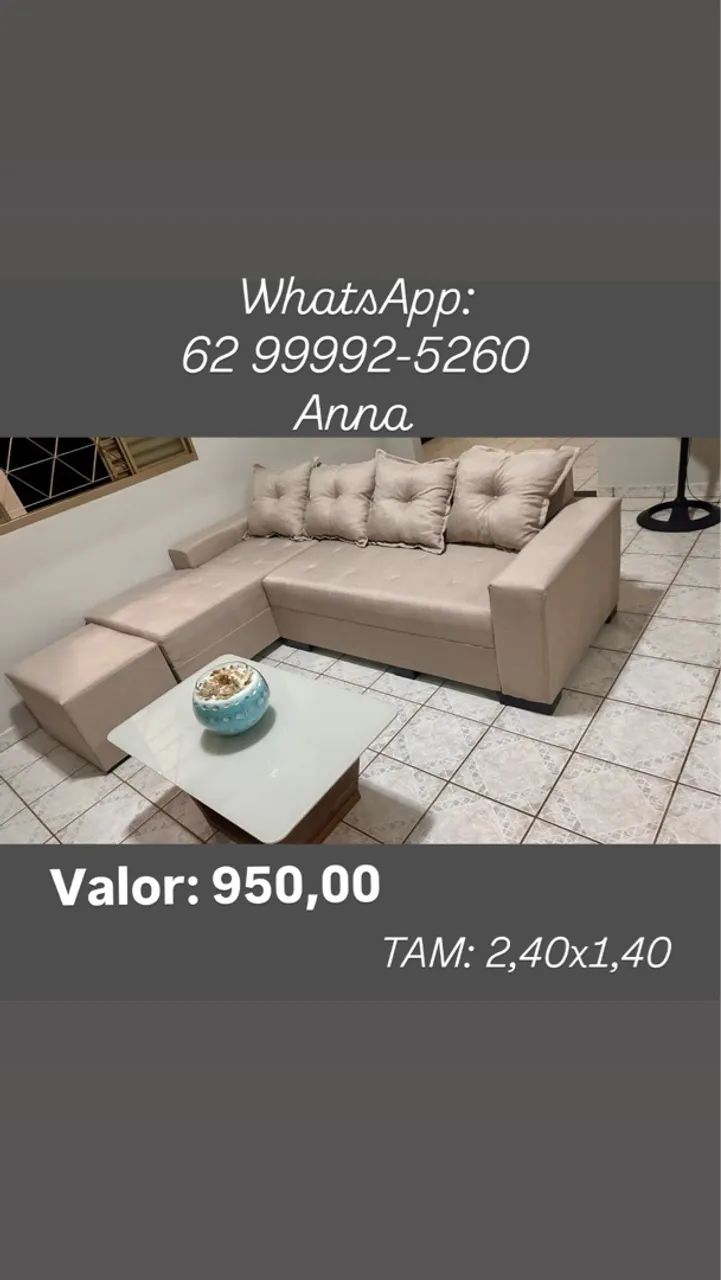 Sofá com entrega grátis (///.///)65581375148419120