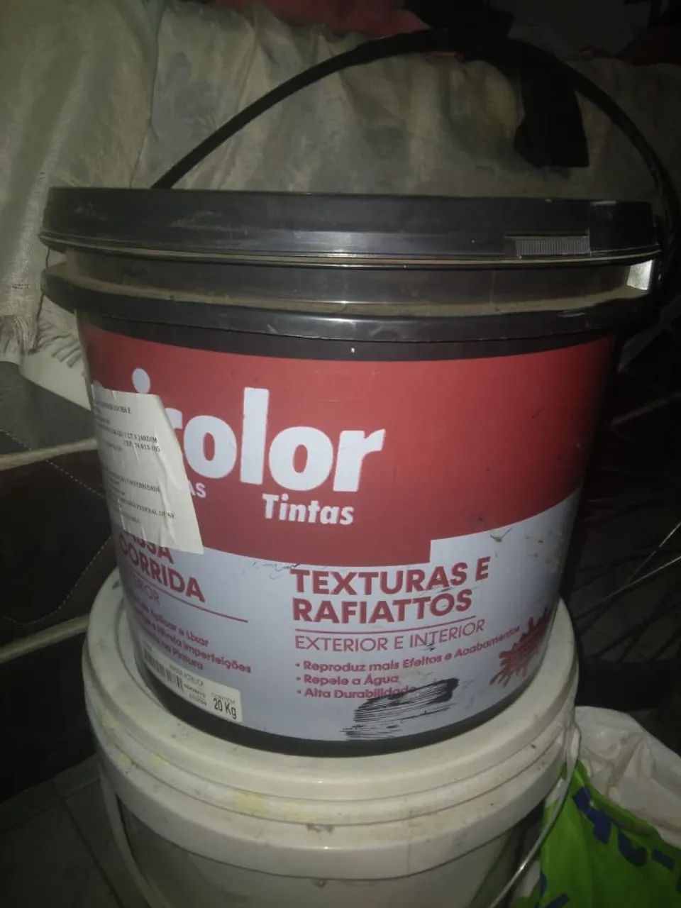 Tinta Icolor Texturas e Rafiatto Exterior e Interior 20kg