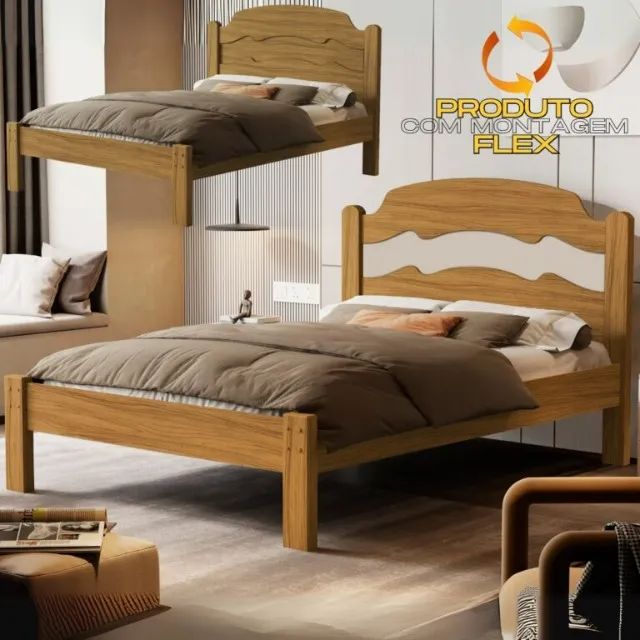 ESQUENTA BLACK FRIDAY!!  Cama Casal/Viúva Íris - SUPER PREÇO!! - Foto 2