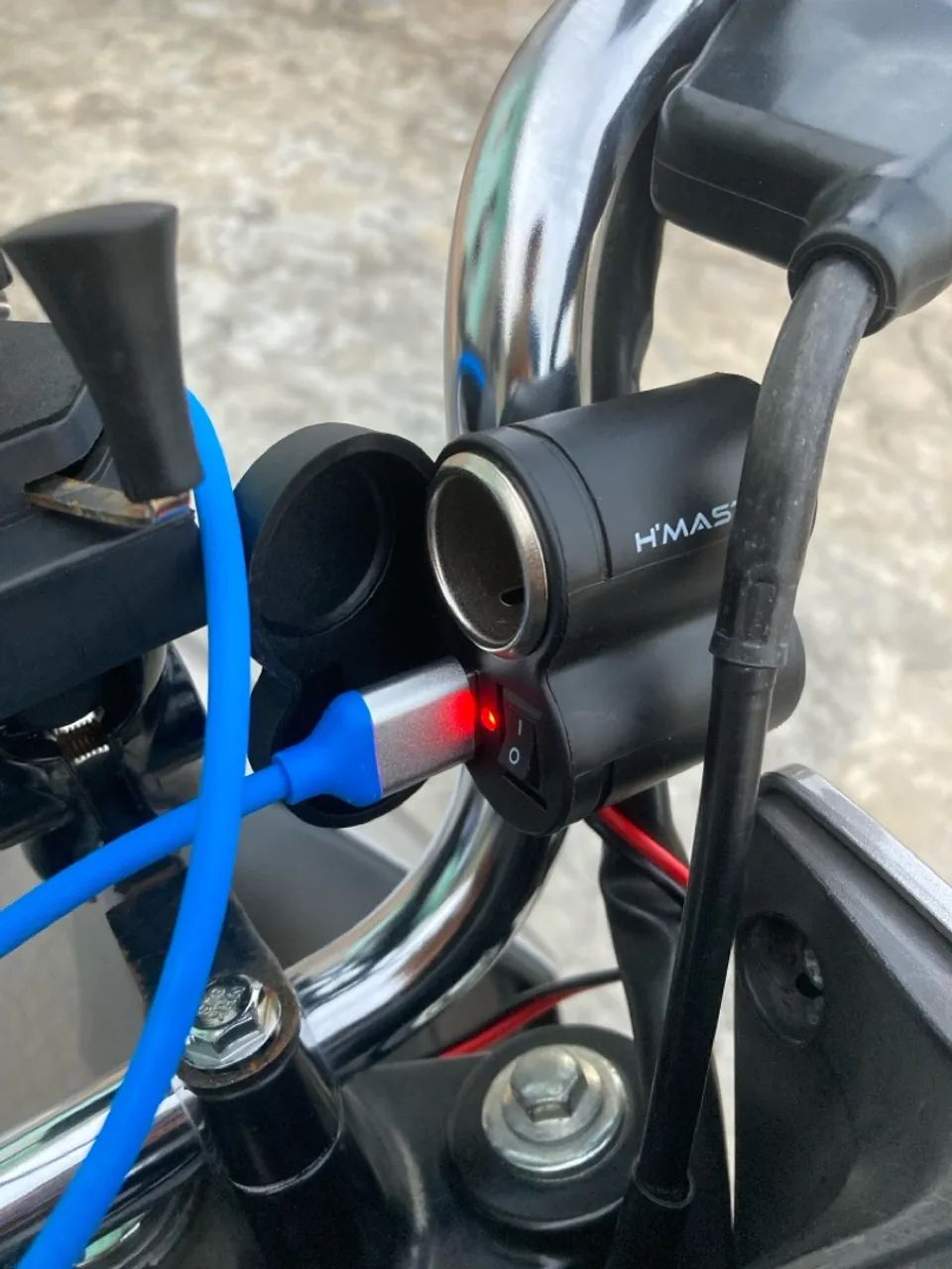 Carregador de celular para moto  - Foto 3