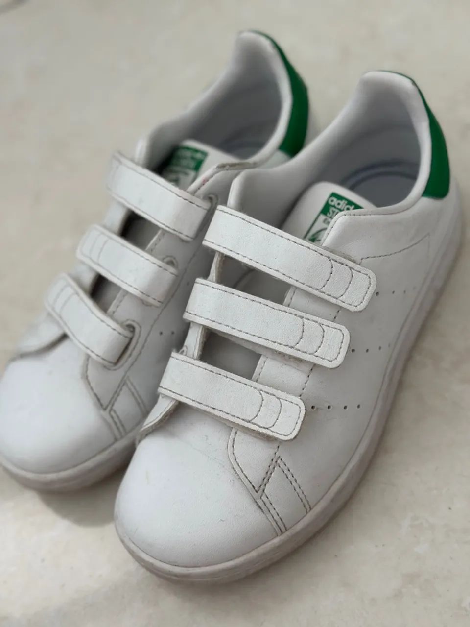 Tênis Adidas Stan Smith Infantil nr 30 - Foto 2