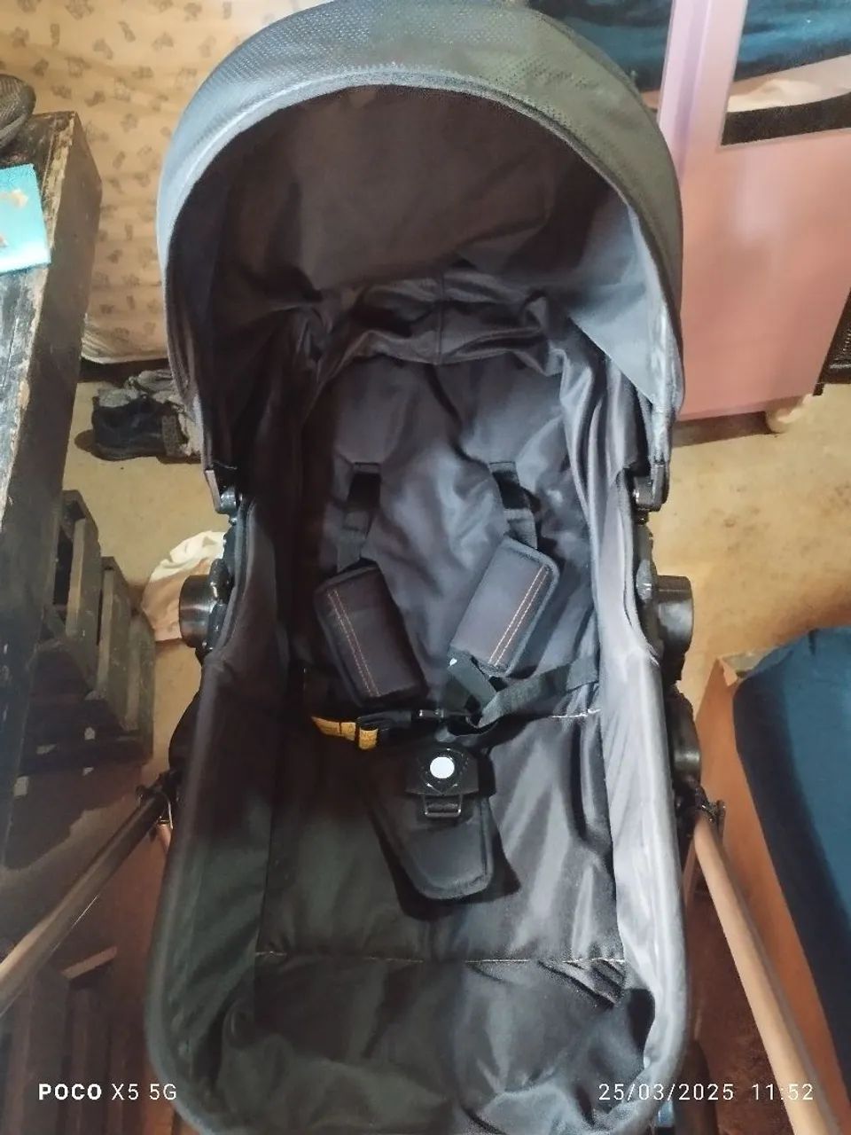 Carrinho de Bebê - Preto - Foto 3