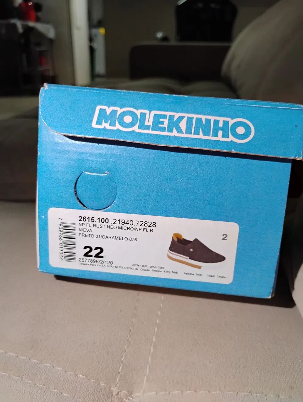 Tênis infantil semi novo masculino Molekinho - Foto 5