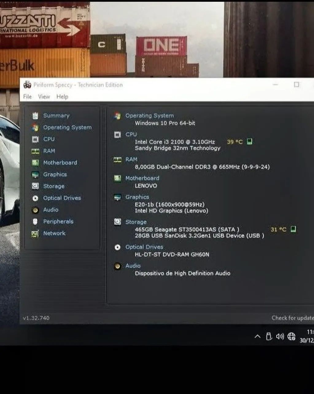 Computador Lenovo I3 - 8GB RAM - 500 HD - Foto 4