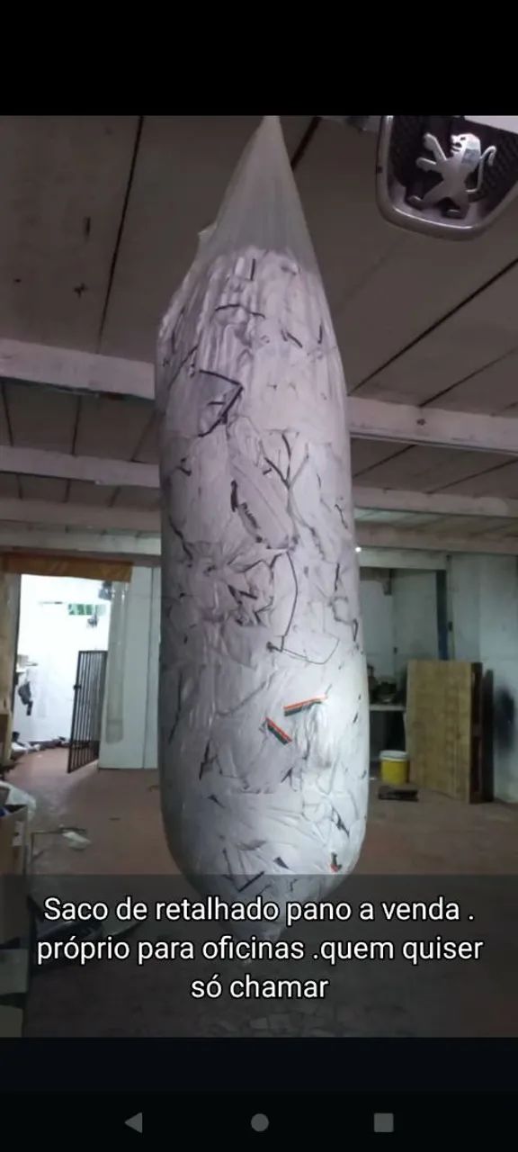 Saco Grande de Retalho de Tecido (3 Unidades) - Foto 2