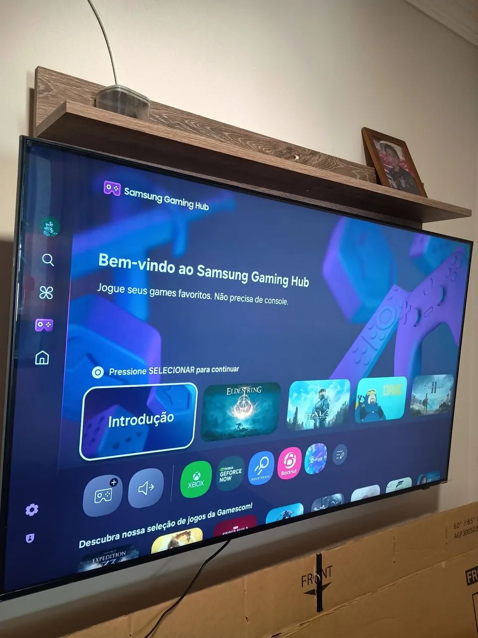 Tv Samsung 50 polegadas C/ Xbox integrado ( já está no valor mínimo)