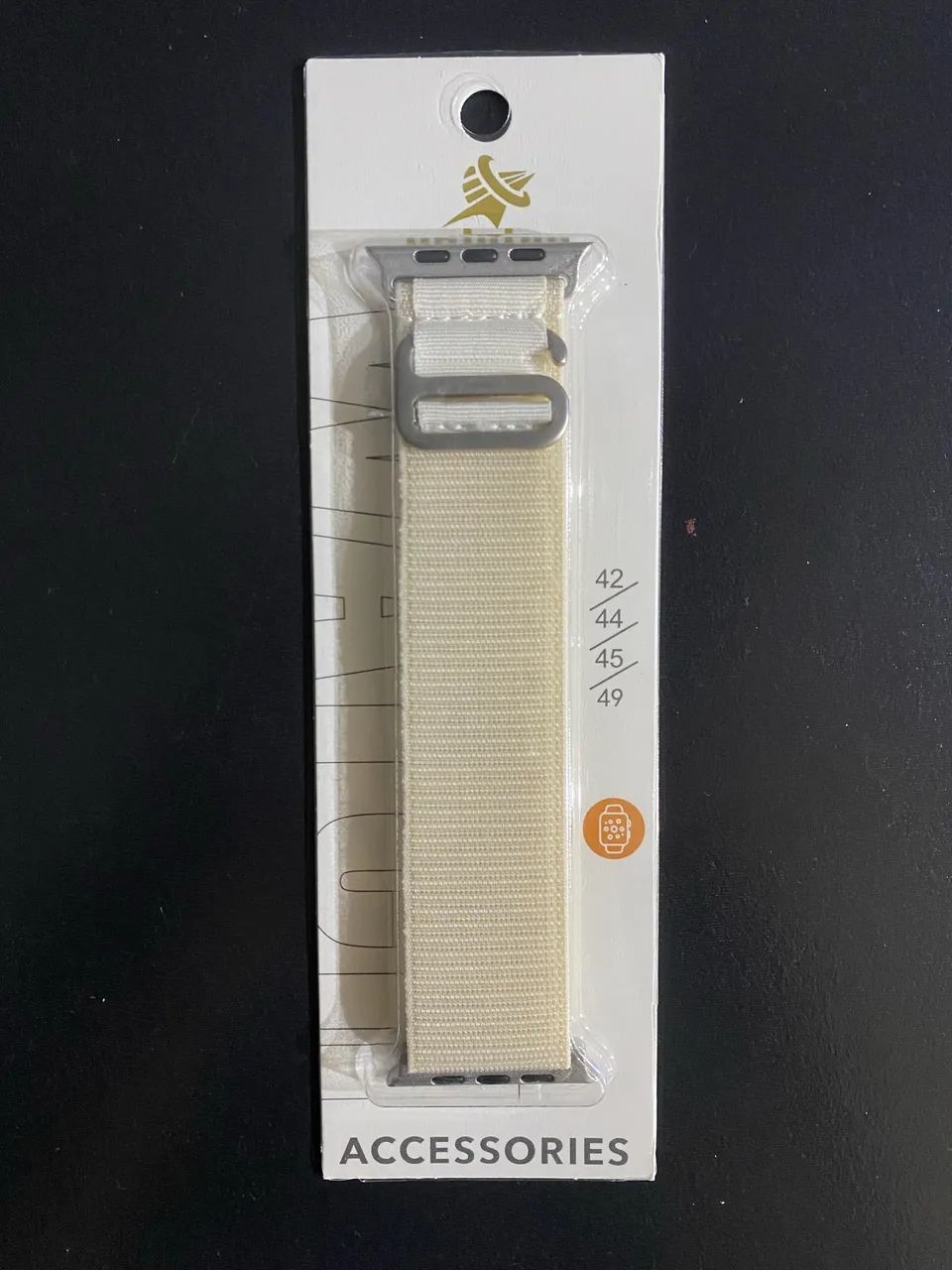 Pulseira para apple watch - cor creme