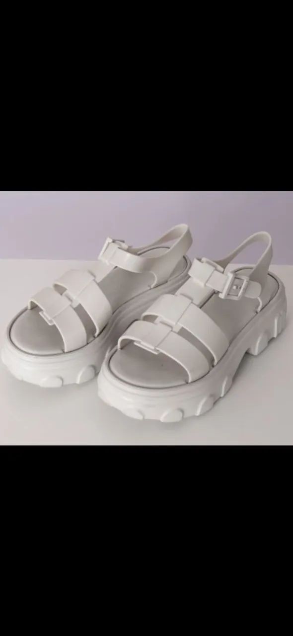 Melissa ella plataforma branca