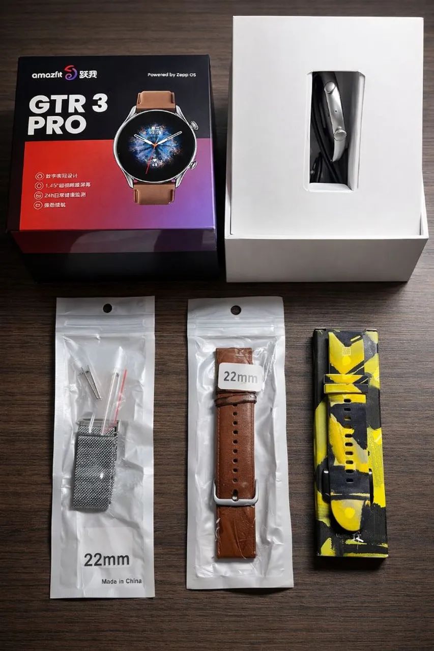 Amazfit GTR 3 PRO -*POUCO USADO* + Pulseira Rara Han Melin,3 *EXTRAS*! - Foto 2