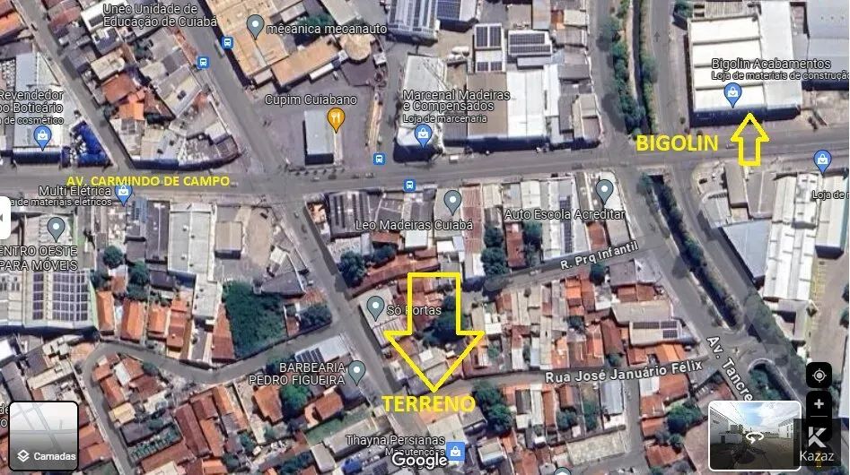 Venda Terreno, Av. General Melo, Jardim Tropical, Cuiabá - Foto 4