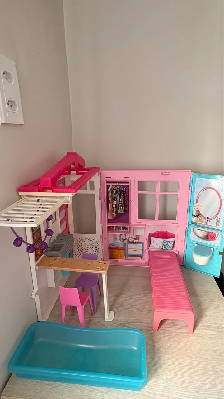 Casa portátil da Barbie 