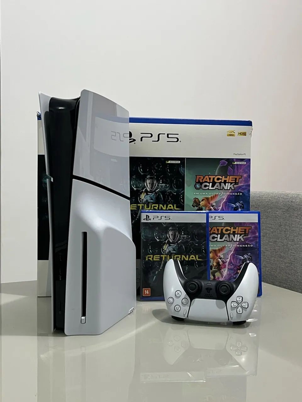 PS5 SLIM 1TB COM DISCO