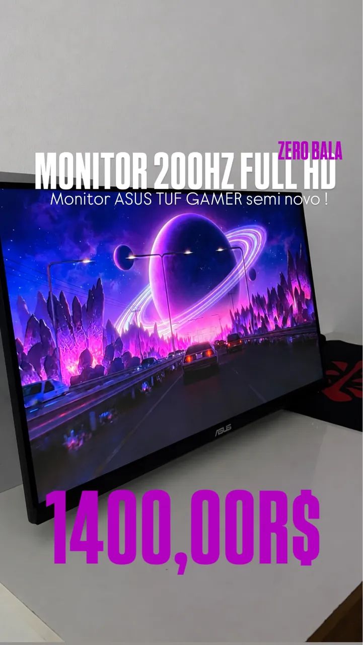 MONITOR 200HZ GAMER - ASUS TUF 