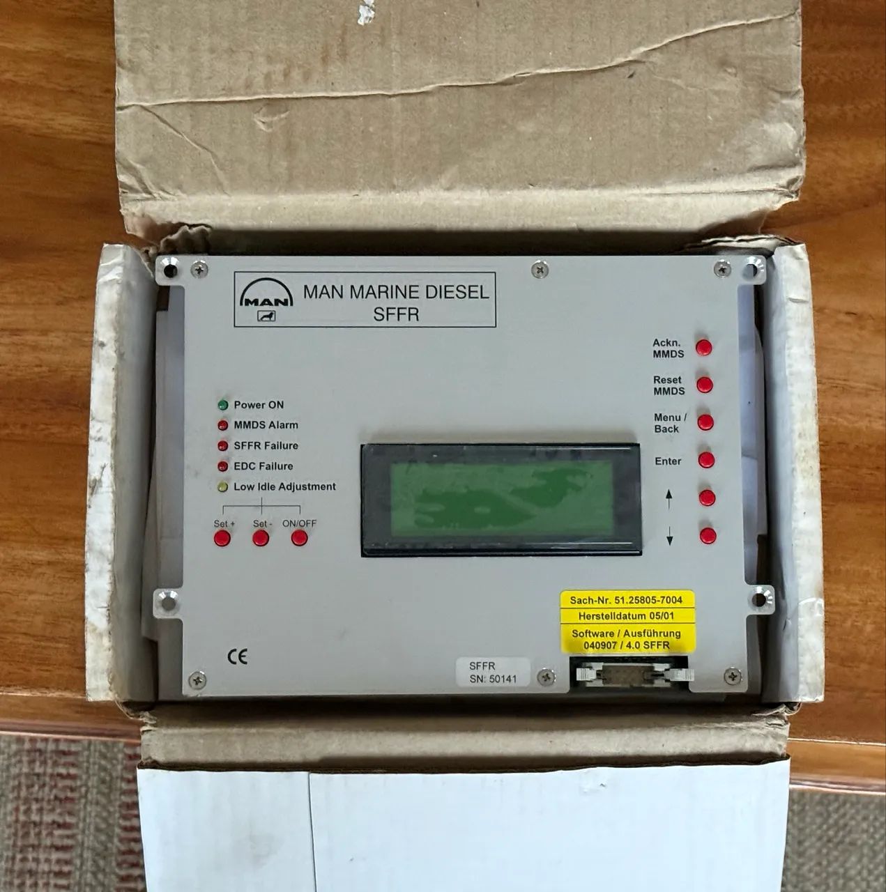 Computador Motor MAN Marine SFFR 51.25805-7004 Böning - Novo na Caixa - Foto 2