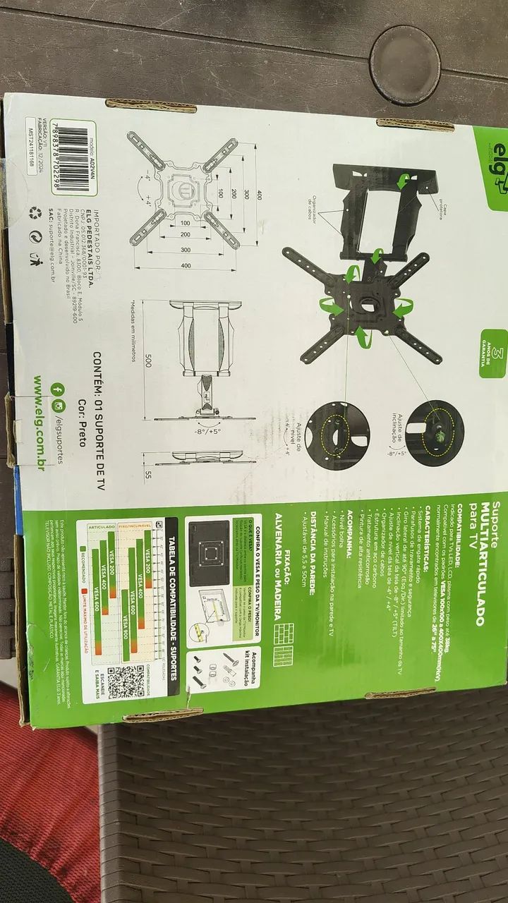 VENDO SUPORTE PARA TV MULTIARTICULADO  - Foto 3