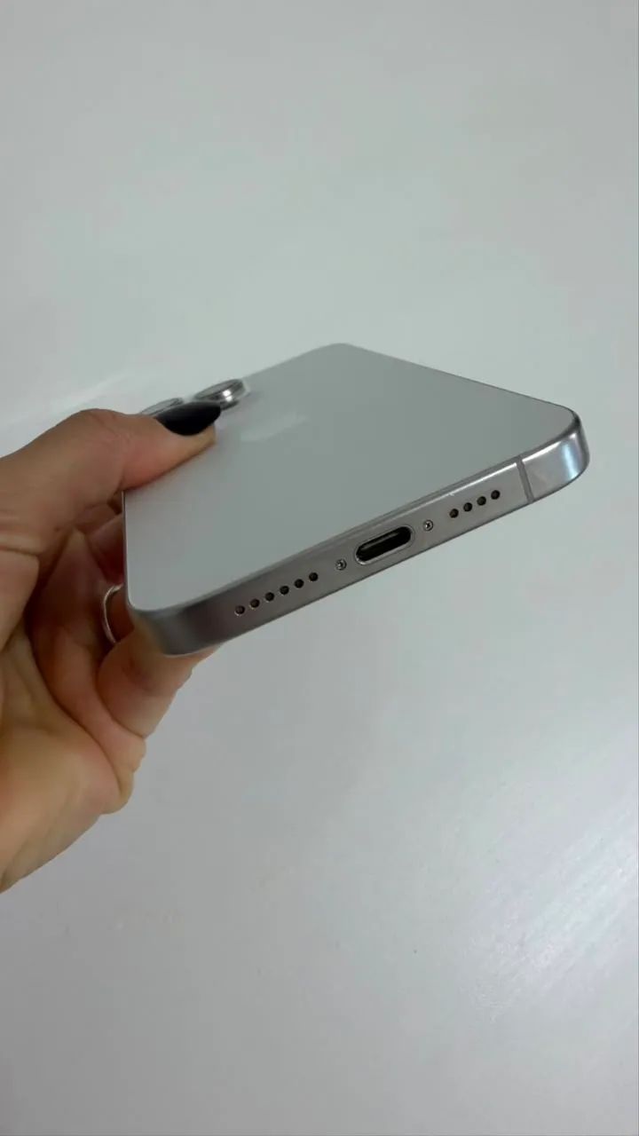 iPhone 15 Pro Max 256GB Prata | Caixa + NF  - Foto 3