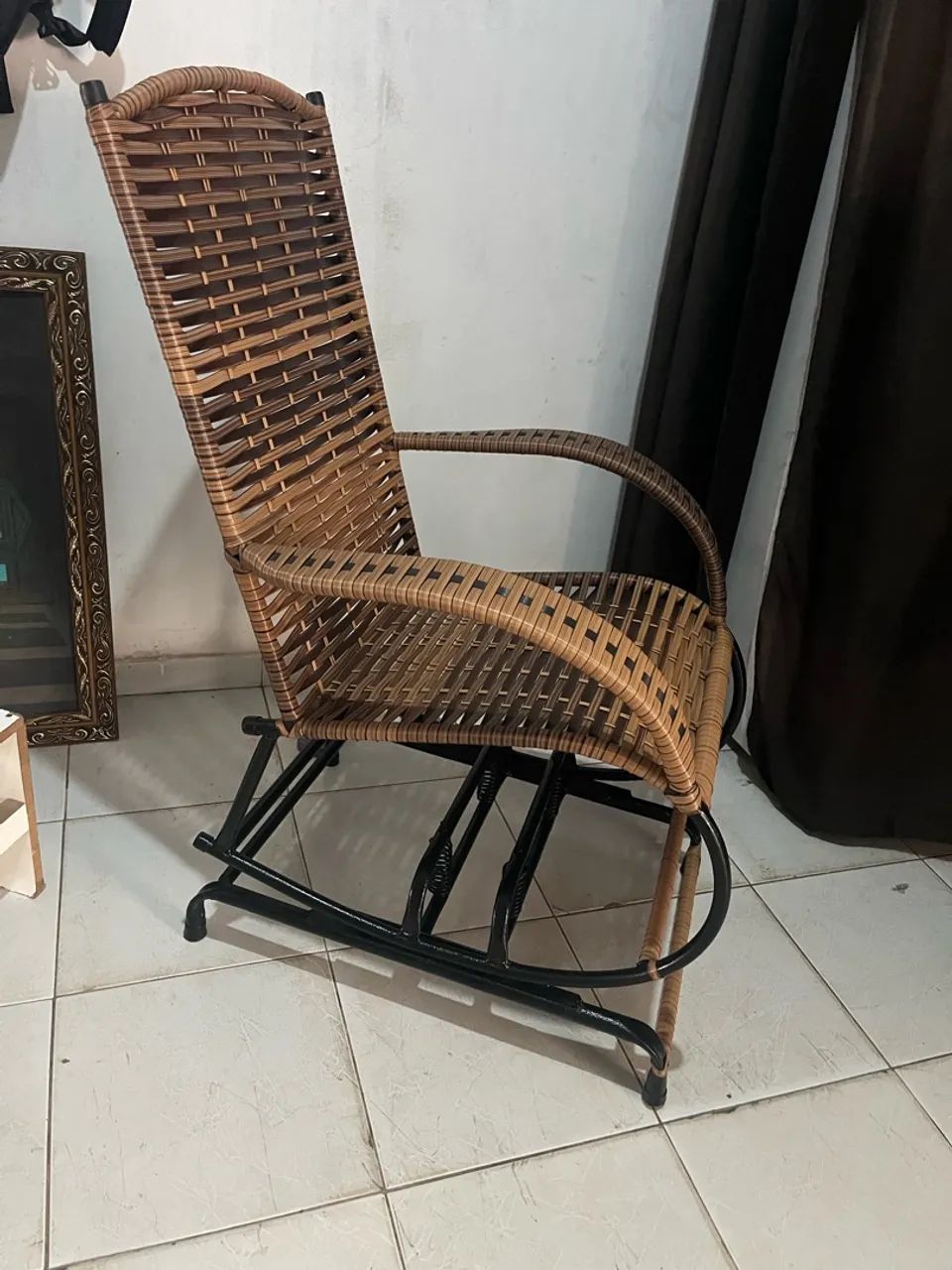 Cadeira de balanço nova 3 molas  - Foto 3