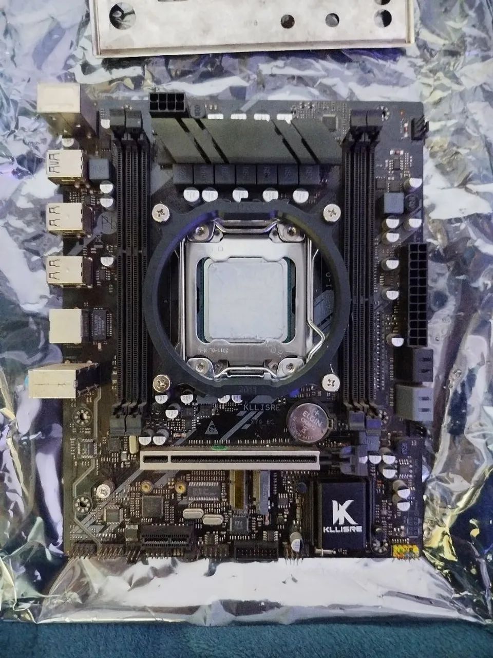 Placa mãe e processador x79 