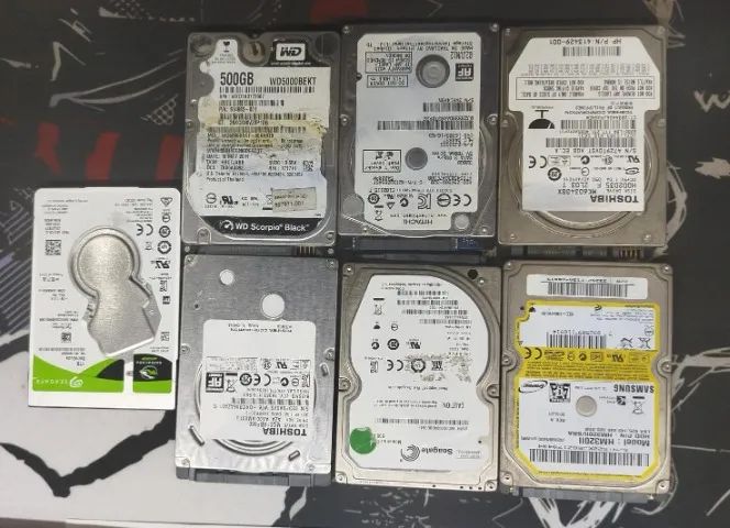 HD de notebook com defeito 